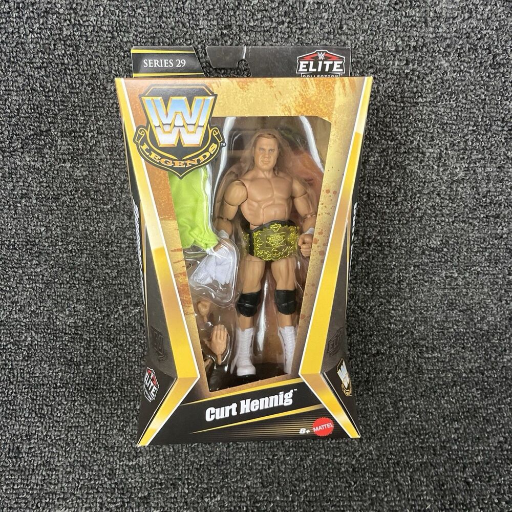 WWE Curt Hennig Elite Collection Legends Action Figure Series 29 New in Box